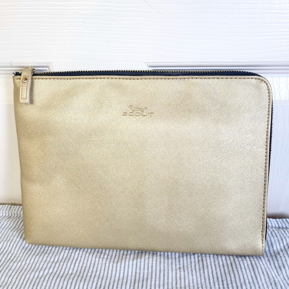 Scout Silver & Gold Clutch